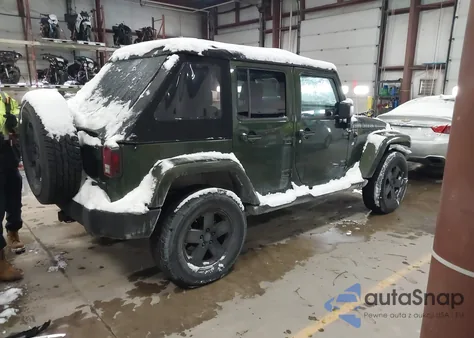 2008 Jeep Wrangler Unlimited Sahara from USA, damaged, VIN 1J4GA59168L636589